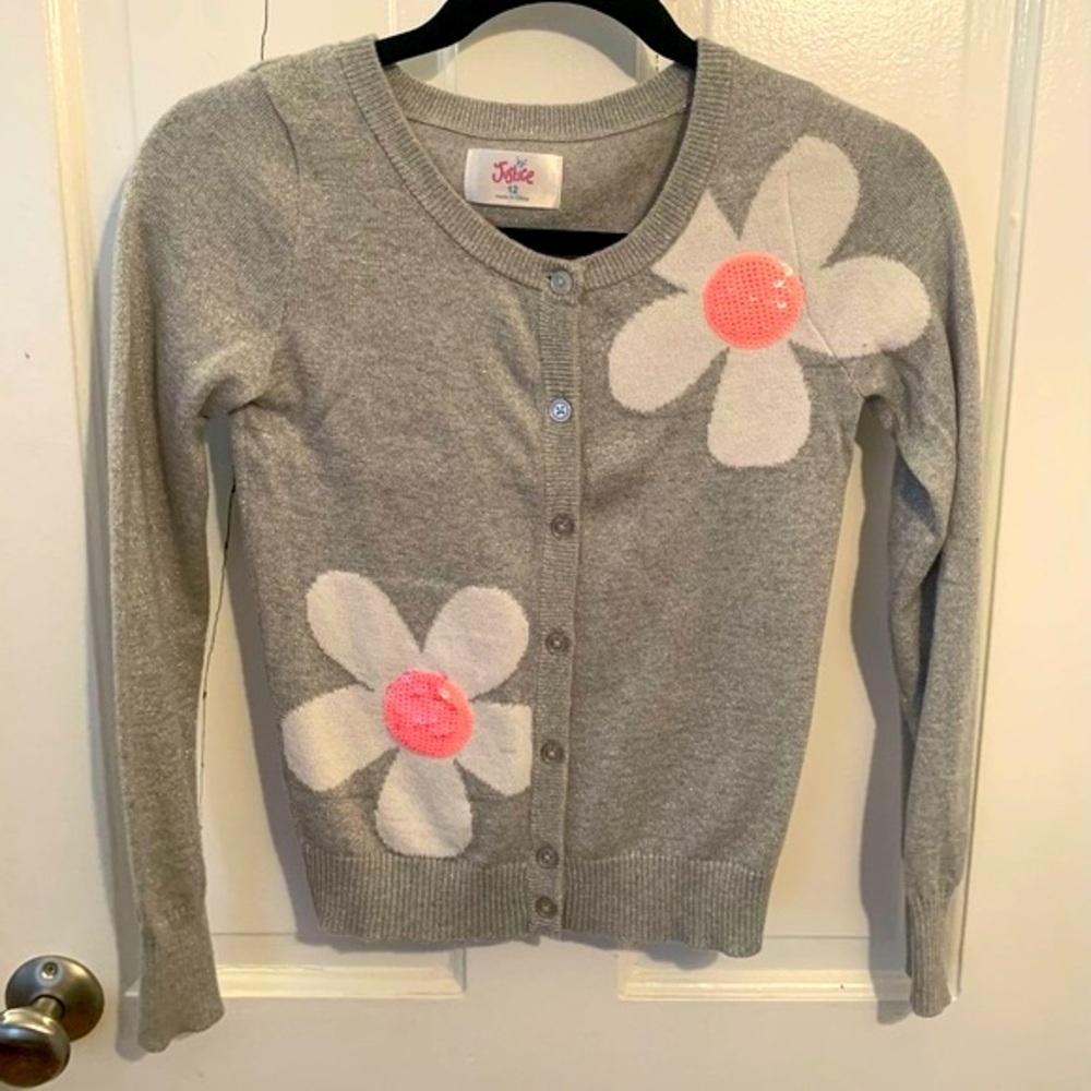 Justice Girl’s Sweater - Size Girls 12